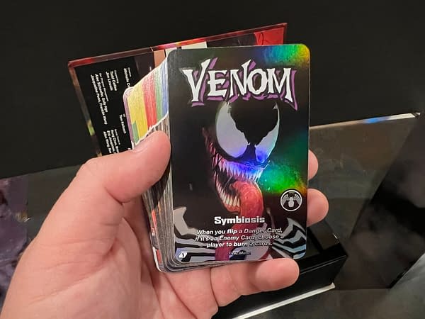 UNO Gets Spidey 2099/Venom Exclusive For SDCC From Mattel