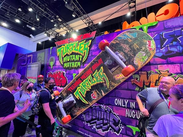 Nickelodeon display at SDCC 2023.