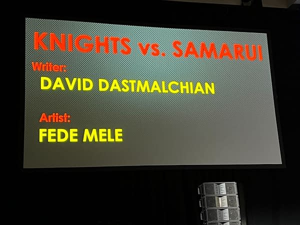 David Dastmalchian's Knights Vs Samurai Announced at SDCC With Todd