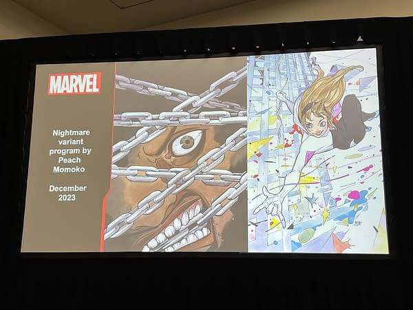 Marvel Unveils Peach Momoko Nightmare Variant Program at SDCC