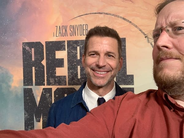A Selfie With Zack Snyder in The Daily LITG, 23rd of August, 2023