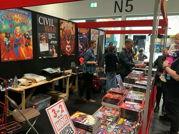 Almost 300 Artists Alley Booths at MCM Comic Con London October 2023