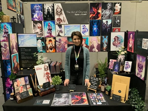 Almost Three Hundred Booths  Artists Alley MCM Comic Con London 2023