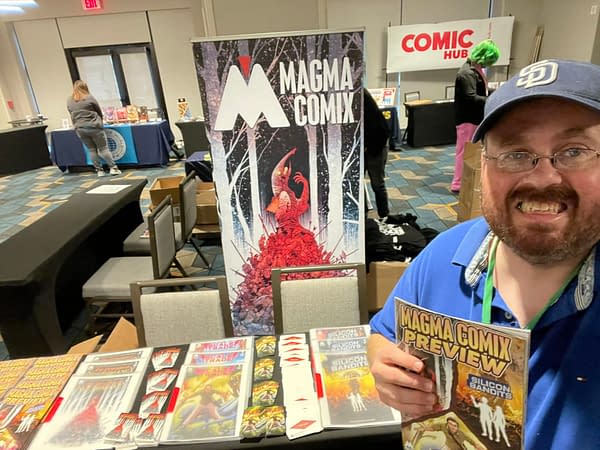 Magma Comix at ComicsPRO, photo used with permission