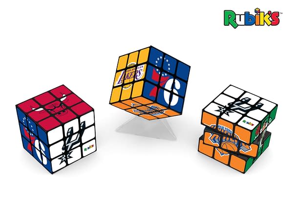 Rubik's Partnered With NBALAB To Make A Limited-Edition NBA Cube