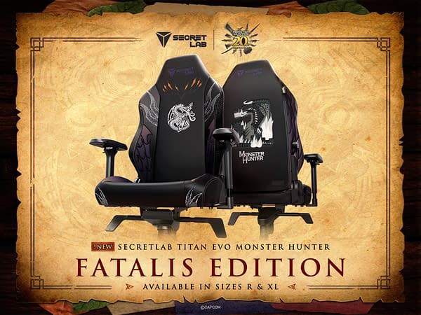 Secretlab Announces New Monster Hunter Fatalis Edition Gaming Chair