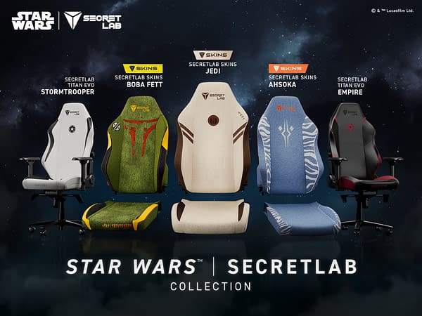 Secretlab Reveals Several Naew Star Wars-Themed Designs