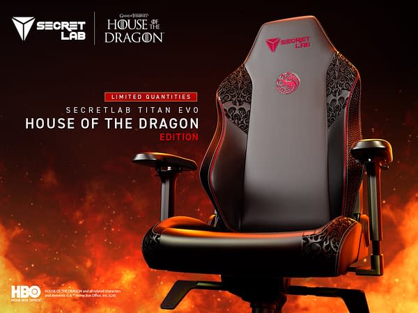 Secretlab réédite la chaise House Of The Dragon pour la saison 2