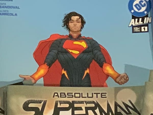 Surprise Absolute Superman #1 Variant Cover by Frank Quitely Next Week