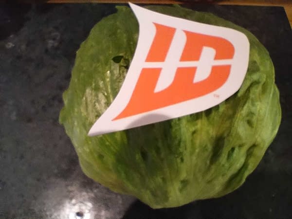 Which Will Last Longer, the New IDW Logo or This Fresh, Crisp Lettuce?