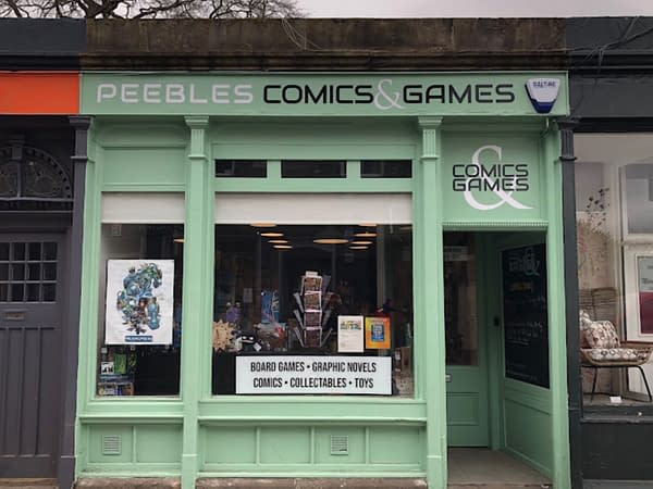 Peebles Comics in Scotland Wins Image Comics' Fall 2024 Retailer Award