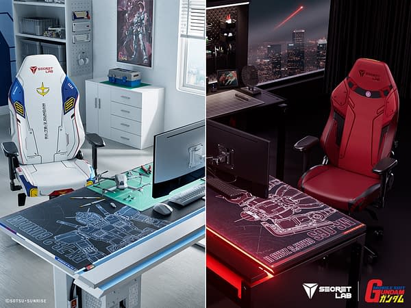 Secretlab Reveals New Gundam Products In Latest Collaboration