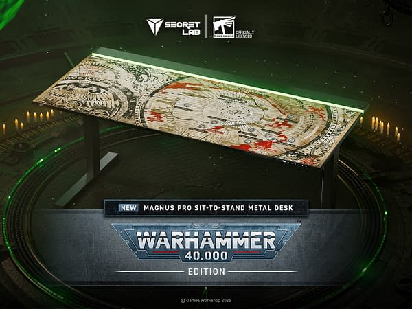 Secretlab Reveals Magnus Pro Warhammer 40,000 Edition