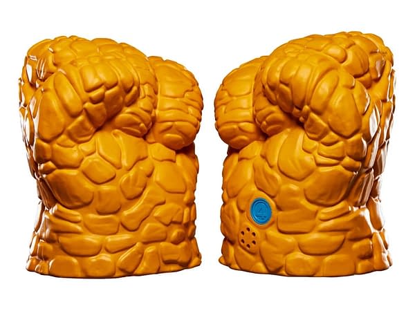 The Fantastic Four: First Steps The Thing Clobberin' FX Fists Revealed