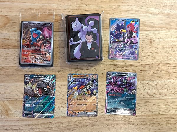 Pokémon TCG: Scarlet & Violet – Destined Rivals cards. Credit: Theo Dwyer