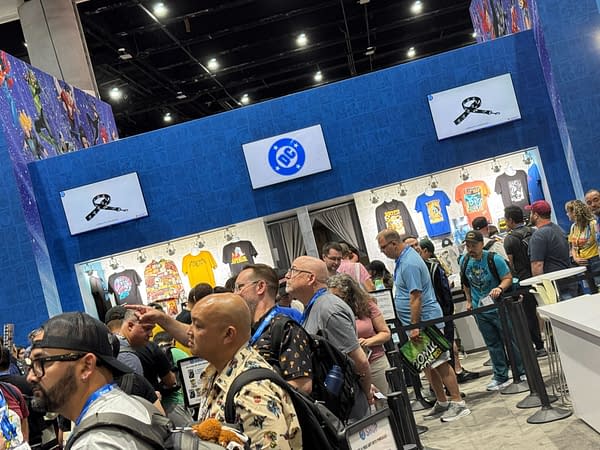 DC Booth San Diego Comic-Con