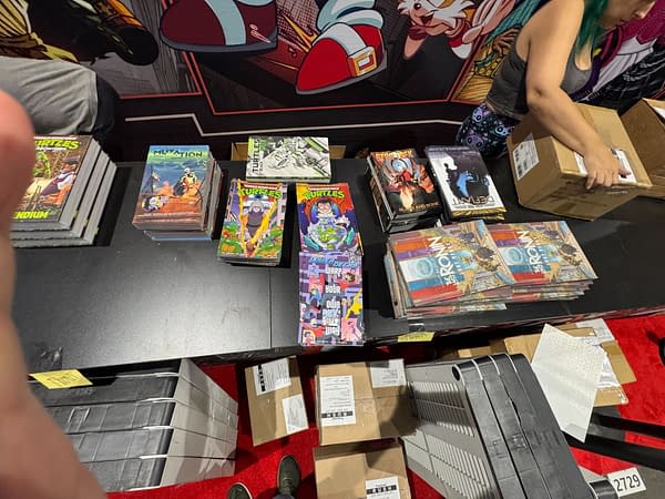 Bleeding Cool Walks Round The IDW Booth At San Diego Comic-Con