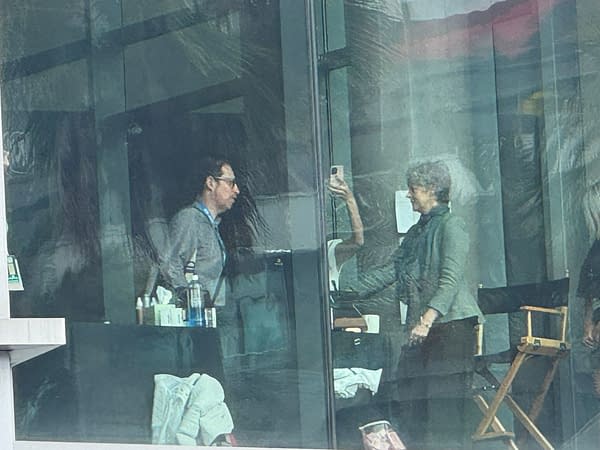 When Darly Dixon Waves From The Window At San Diego Comic-Con