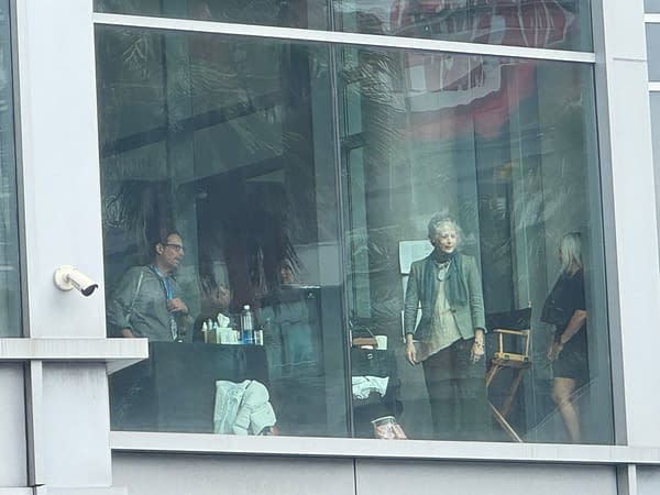 When Darly Dixon Waves From The Window At San Diego Comic-Con