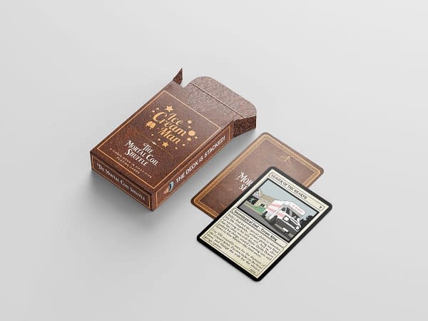 Ice Cream Man: The Mortal Coil Shuffle Printed Once On A Deck Of Cards