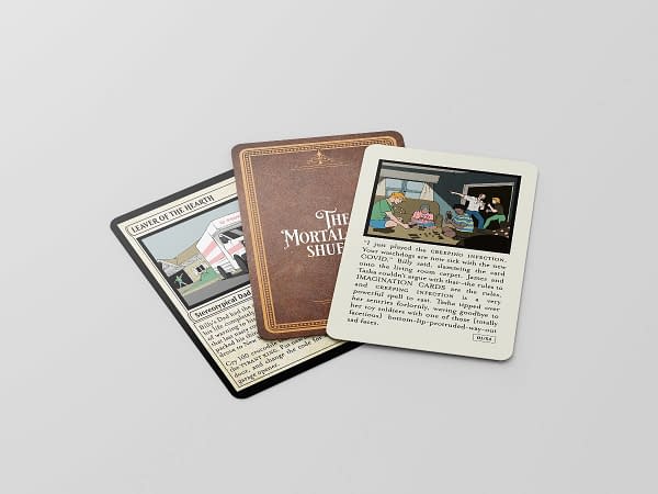 Ice Cream Man: The Mortal Coil Shuffle Printed Once On A Deck Of Cards