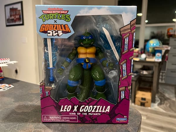 Godzilla X TMNT Figure Line Off To A Great Start With First Wave