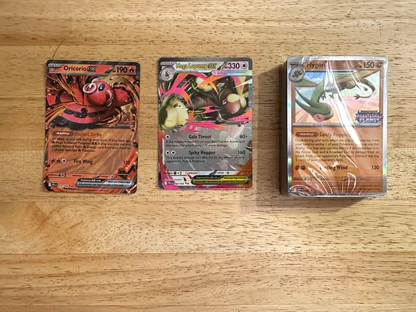 Pokémon TCG: Mega Evolution – Phantasmal Flames cards. Credit: Theo Dwyer Pokémon TCG: Mega Evolution – Phantasmal Flames cards. Credit: Theo Dwyer