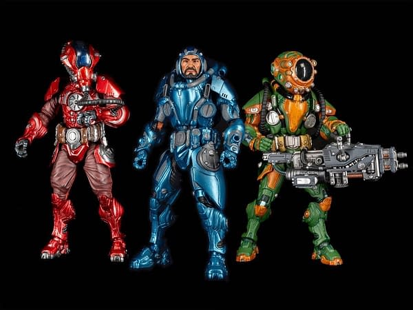 Four Horsemen Debuts Cosmic Legion Soldiers of the T.U.5.C.C. Upgrade