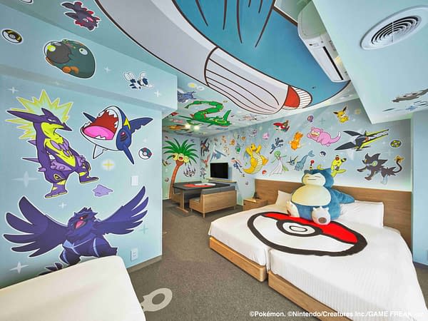 Ten Japanese Hotels Add New Immersive Pokémon Rooms