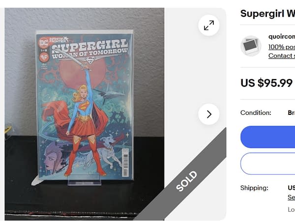 Supergirl: Woman Of Tomorrow #1 Now A Hundred Dollar Book, Raw