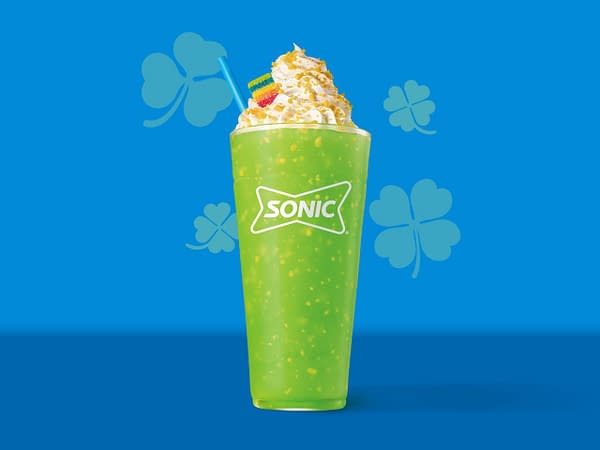 Sonic Drive-In Reveals Sour Shamrock Slush for St. Patrick's Day