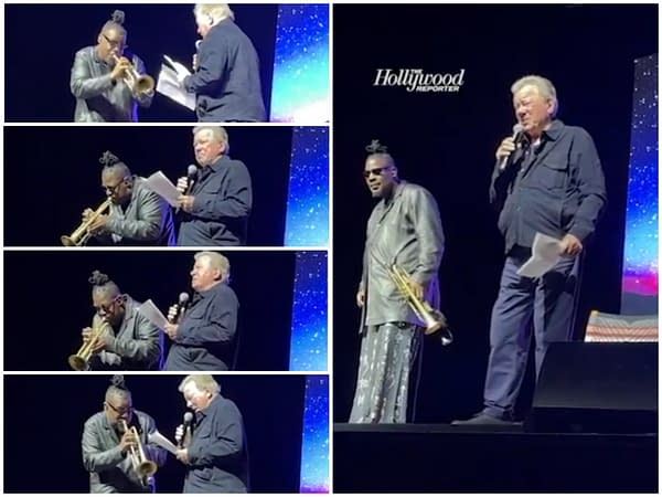William Shatner Performs