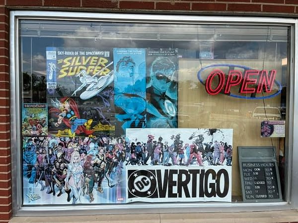 Comic Store In Your Future Has Technology Made Us Less Aware?