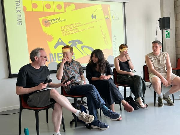 Exhibiting Comics: Joe Kessler, Kat Chapman, Olivia Ahmad, Paul Gravett