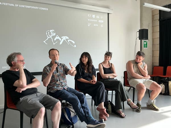 Comics On Walls: Joe Kessler, Kat Chapman, Olivia Ahmad, Paul Gravett