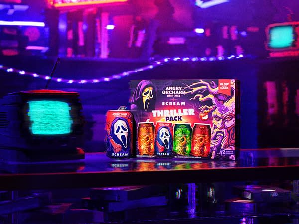 Ghost Face Takes Over Angry Orchard Cans For Halloween