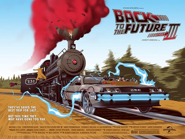 Mondo Back to the Future 3 Poster