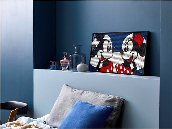LEGO Unveils New Buildable Disney Art Featuring Mickey Mouse