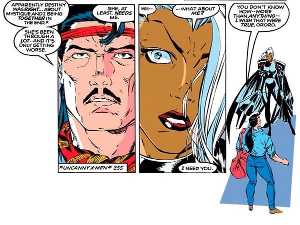 A panel from Uncanny X-Men #290