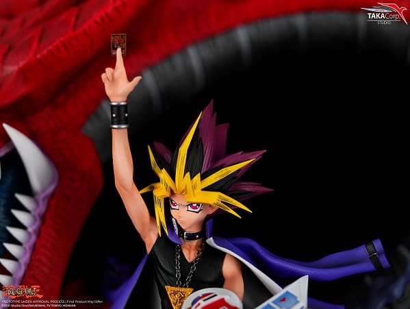 Taka Corp Studio Reveals New Yu-Gi-Oh Slifer the Sky Dragon Statue