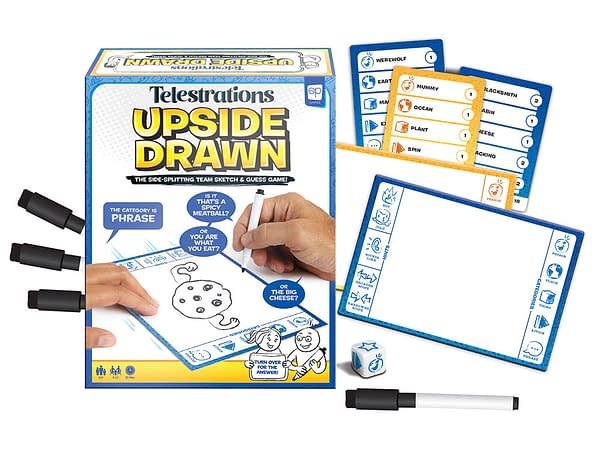 The OP Games Releases "Telestrations: Upside Drawn" Party Game