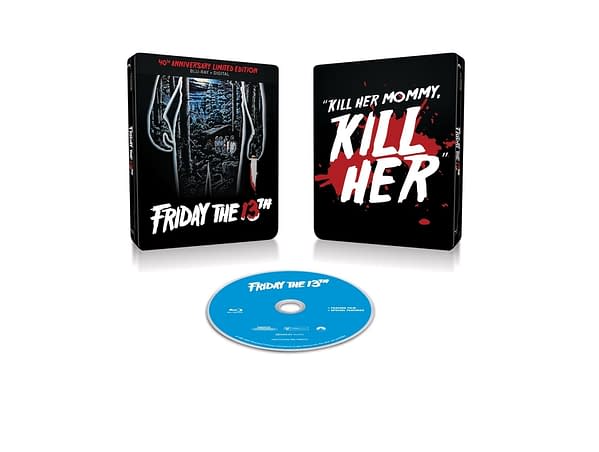 Friday The 13th Steelbook release. Credit Paramount