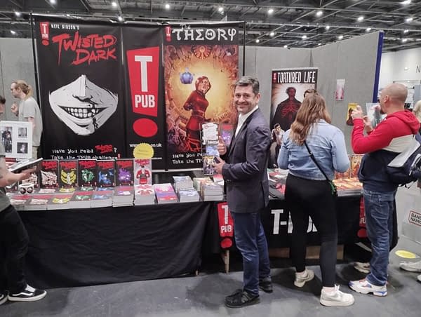 Joe Stapleton's Poker Comic Trapped, Free At MCM London Comic Con