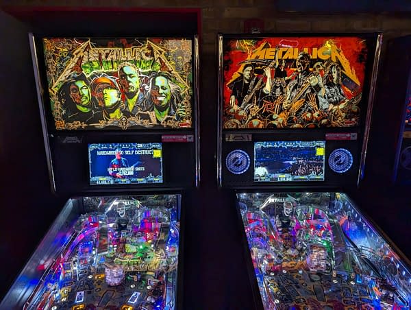 We Played Stern Pinball's New X-Men & Metallica Tables In Chicago