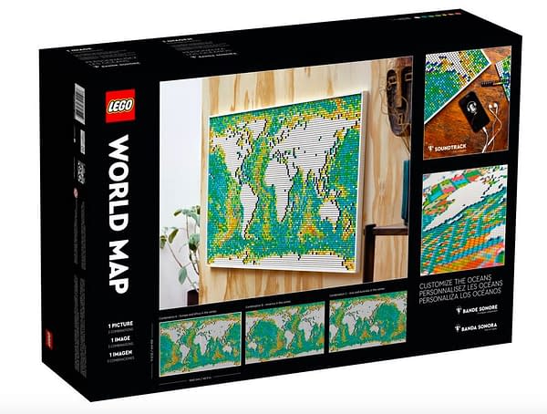 Build The World With LEGO's Newest Art World Map Kit