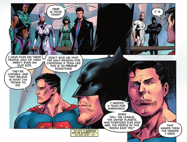 DC Comics Throws Away All Continuity in Batman/Superman Authority