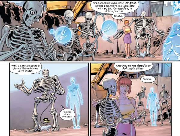 Ben Grimm, The Thing's Skeleton in The Daily LITG, 9th February 2024