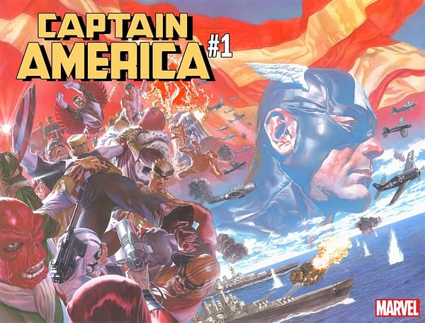 Leinil Yu's Captain America Cover for Free Comic Book Day 2018