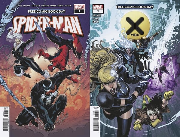 Marvel to Release Free Comic Book Day Venom and X-Men Comics in July.