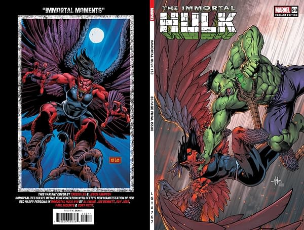 Cover image for IMMORTAL HULK #50 CREEES LEE VARIANT